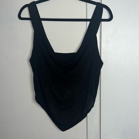 Mesh cowl neck top - Picture 1 of 3